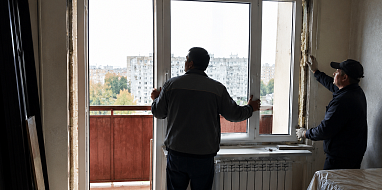 Замена балконного блока
